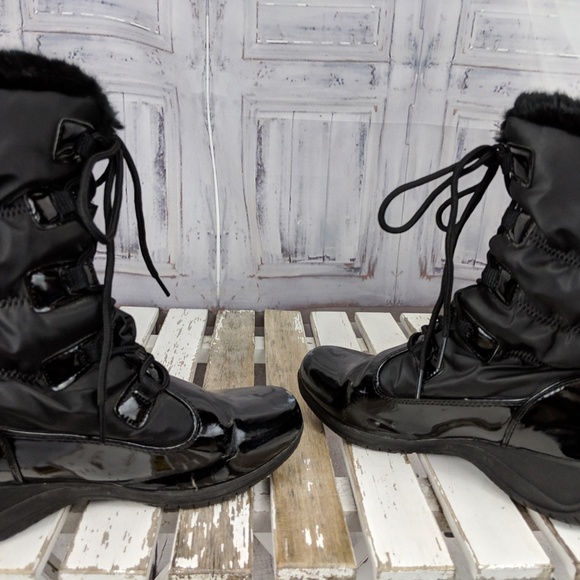 SOLD boot shoes snow warm winter khombu 9 9M blac - Picture 7 of 8